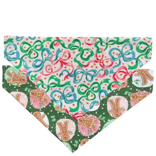 Gingerbread & Bows Bandana