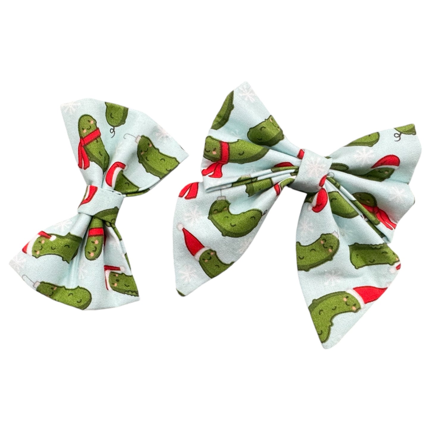 Festive Pickles Bows