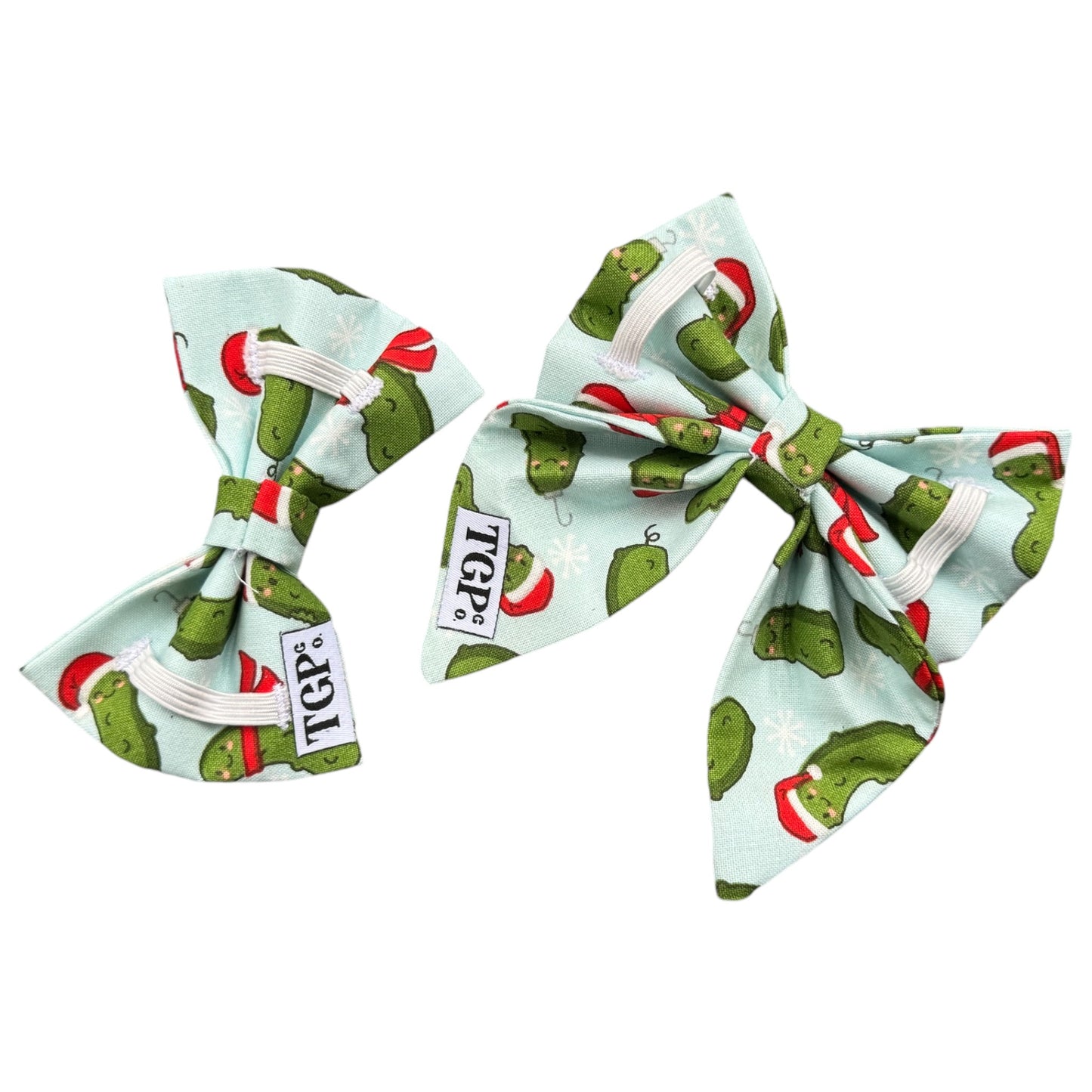 Festive Pickles Bows